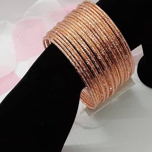 Gold bangles